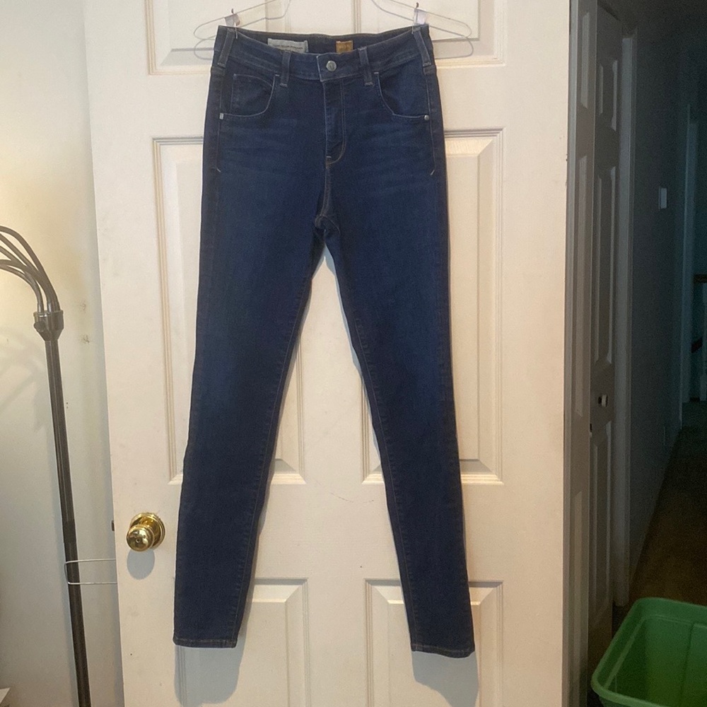 Pilcro & the Letterpress dark blue Fit/Superscript Skinny Jeans